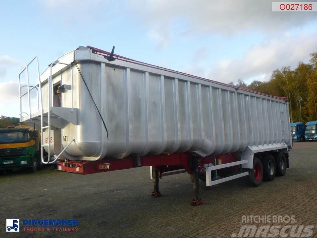 Montracon Tipper trailer alu 53.6 m3 + tarpaulin Tipper semi-trailers