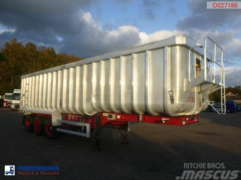 Montracon Tipper trailer alu 53.6 m3 + tarpaulin Tipper semi-trailers