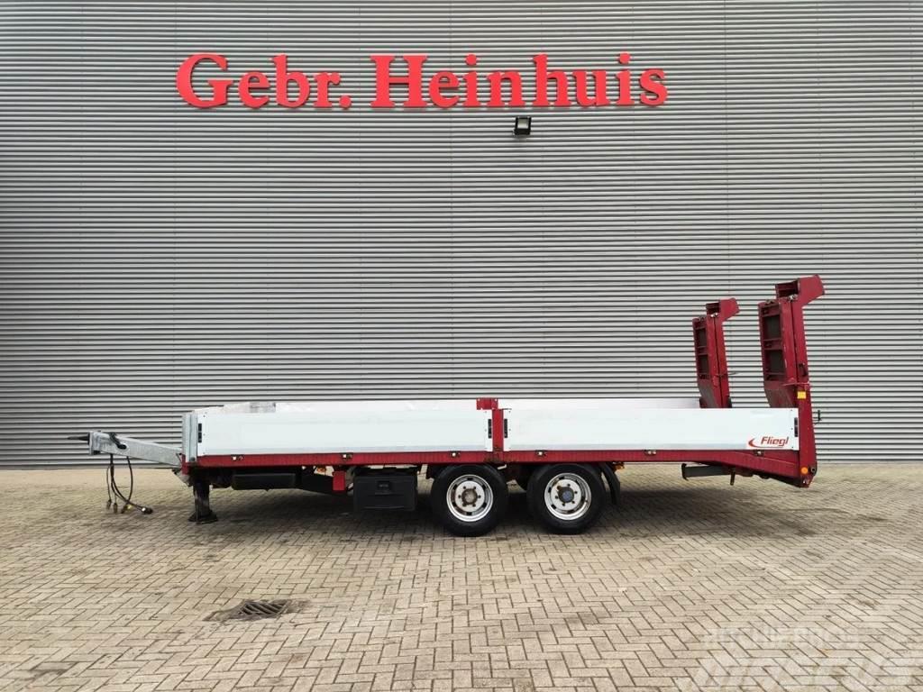Fliegl TPS 118 Ramps German Trailer! Vehicle transport trailers