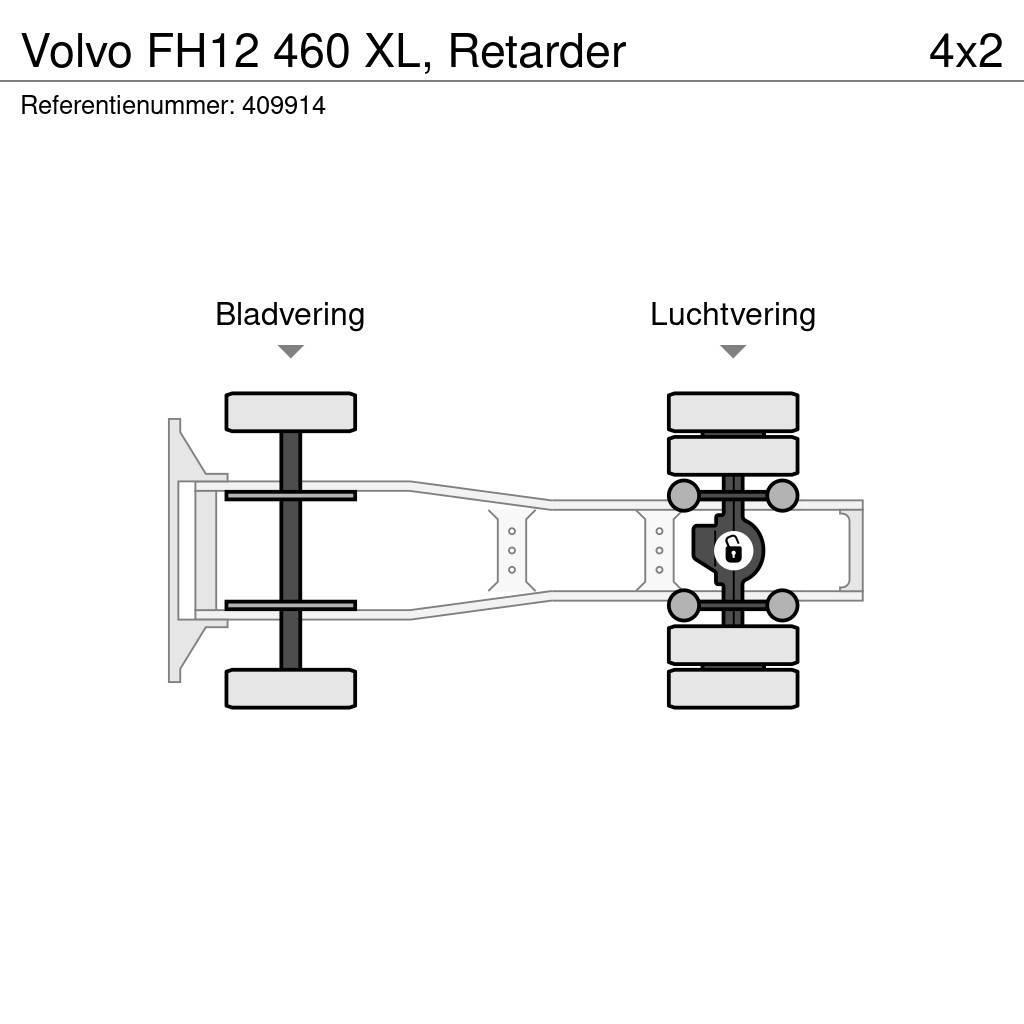 Volvo FH12 460 XL, Retarder Tractor Units