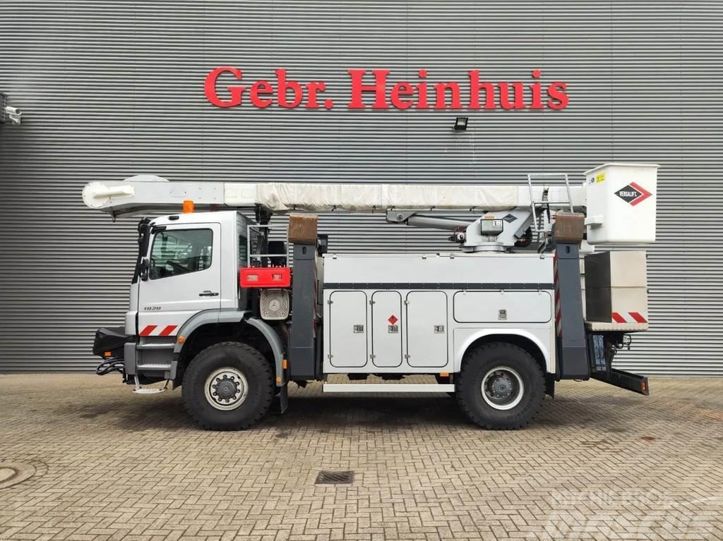 VERSALIFT VO-355-MHI Winch 69 kV Mercedes Benz Axor 1824 4x4 Truck & Van mounted aerial platforms