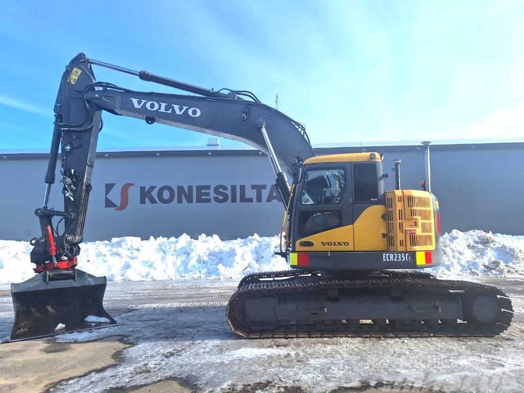 Volvo ECR235CL PYÖRITTÄJÄ, 3D-LAITTEET Crawler excavators
