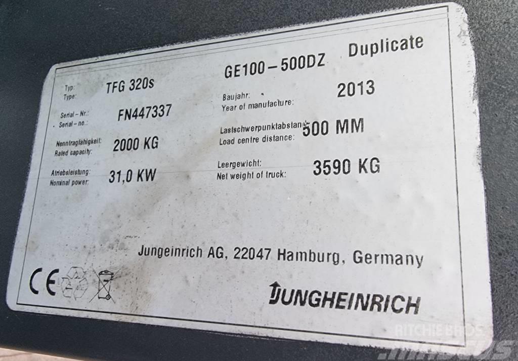 Jungheinrich TFG 320s LPG trucks