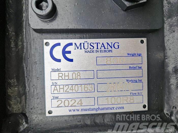 Mustang RH08 Abbruch-Pulverisierer Hammers / Breakers