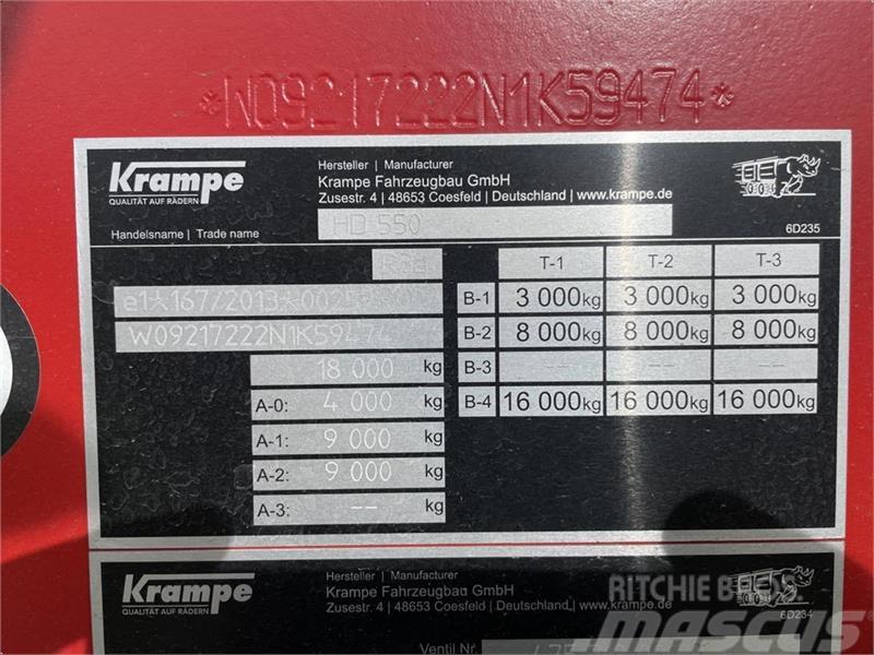 Krampe HD 550 Other groundcare machines
