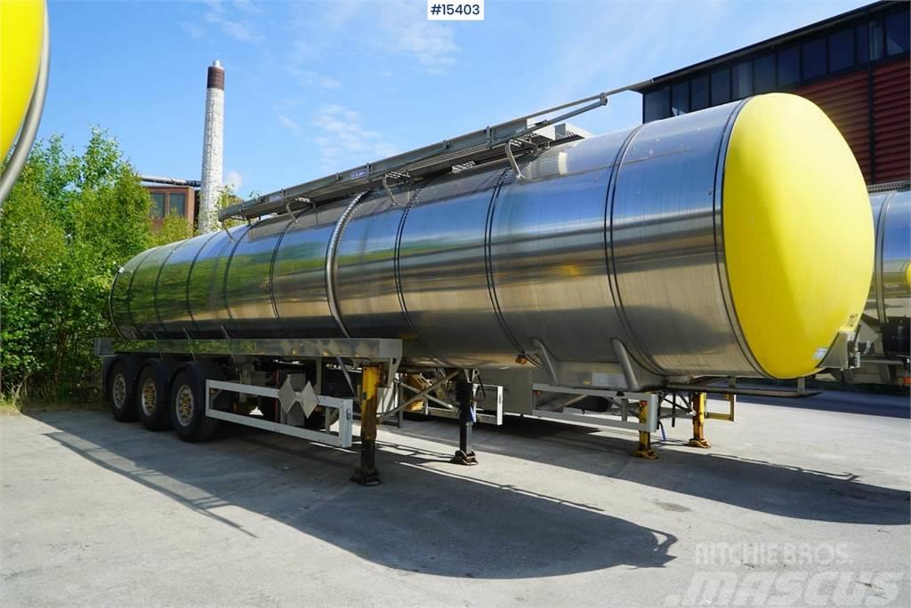 Feldbinder tank trailer. Approved for 3 years. Other trailers
