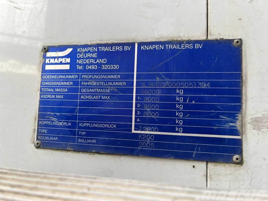 Knapen K 200 BOX L=13640 mm Walking floor semi-trailers