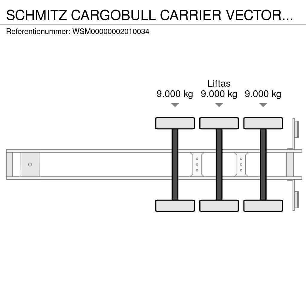 Schmitz Cargobull CARRIER VECTOR 1950 + 2.58 HEIGHT + LIFT 10-24TUV Temperature controlled semi-trailers