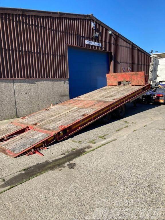 MOL 2 AXLES TIPPING TRAILER WITH RAMPS Low loaders