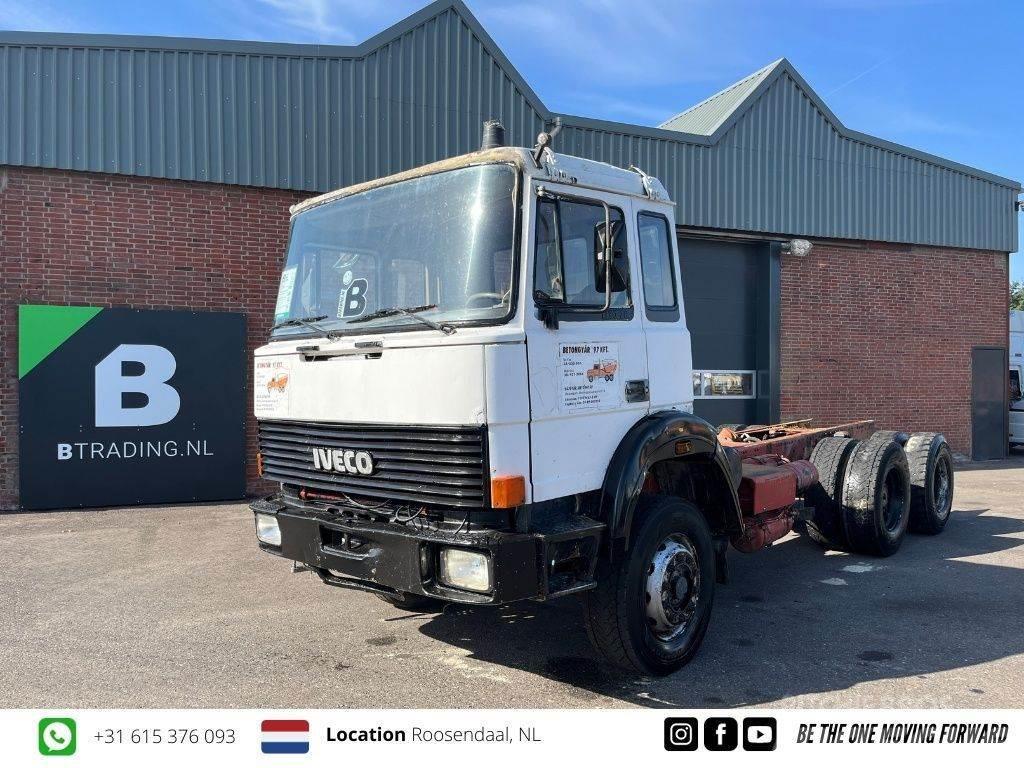 Iveco Turbostar 330.26 water cooled - 6x4 - Full Steel - Chassis Cab trucks