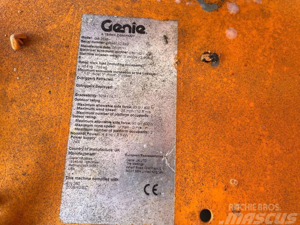Genie GS 2646 Scissor lifts