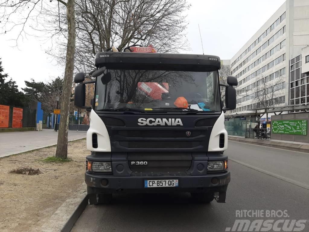 Camion porteur Scania P360 35TM Euro 5 Crane trucks