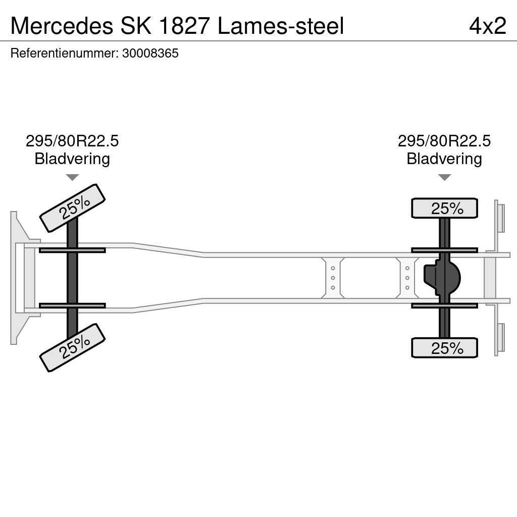 Mercedes-Benz SK 1827 Lames-steel Crane trucks