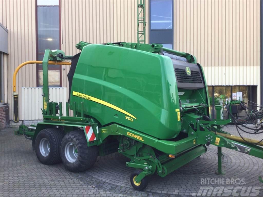 John Deere 990 Premium mit Göweil Wickelkombination, Other agricultural machines
