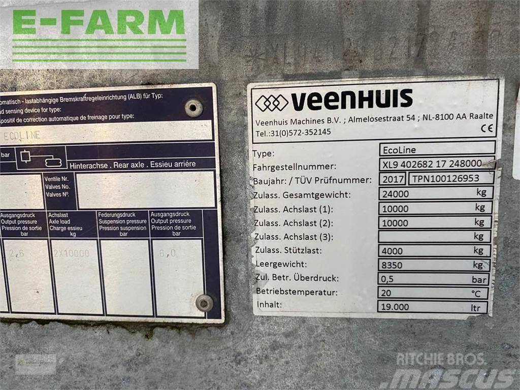 Veenhuis eco line 19000 liter Manure spreaders