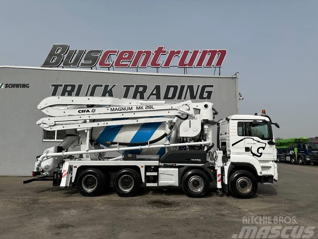 MAN TGS 35.500 CIFA MK 28.4 L Concrete trucks