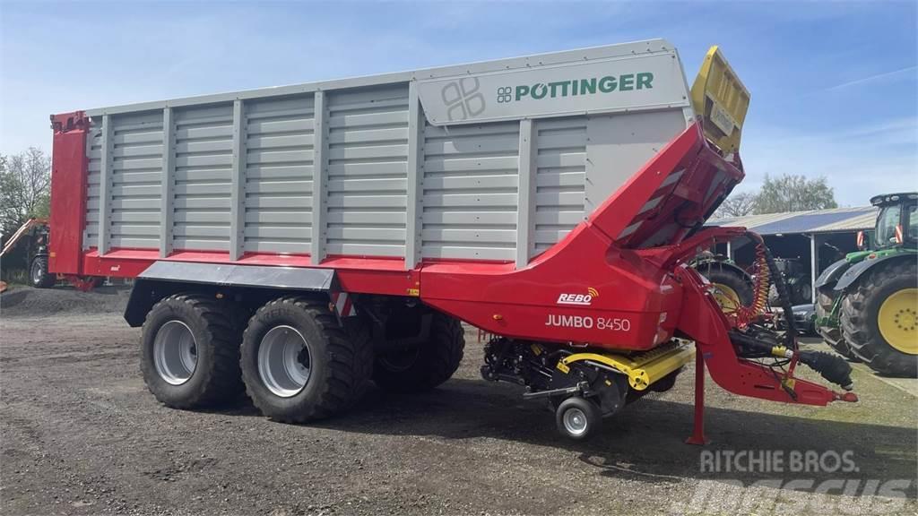 Pöttinger JUMBO 8450 DB Self loading trailers