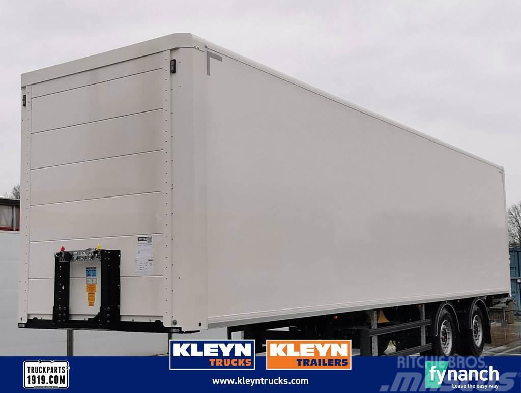  KLEYN TRAILERS TFSH 18 TRPI 2 asser stuuras klep Box body semi-trailers