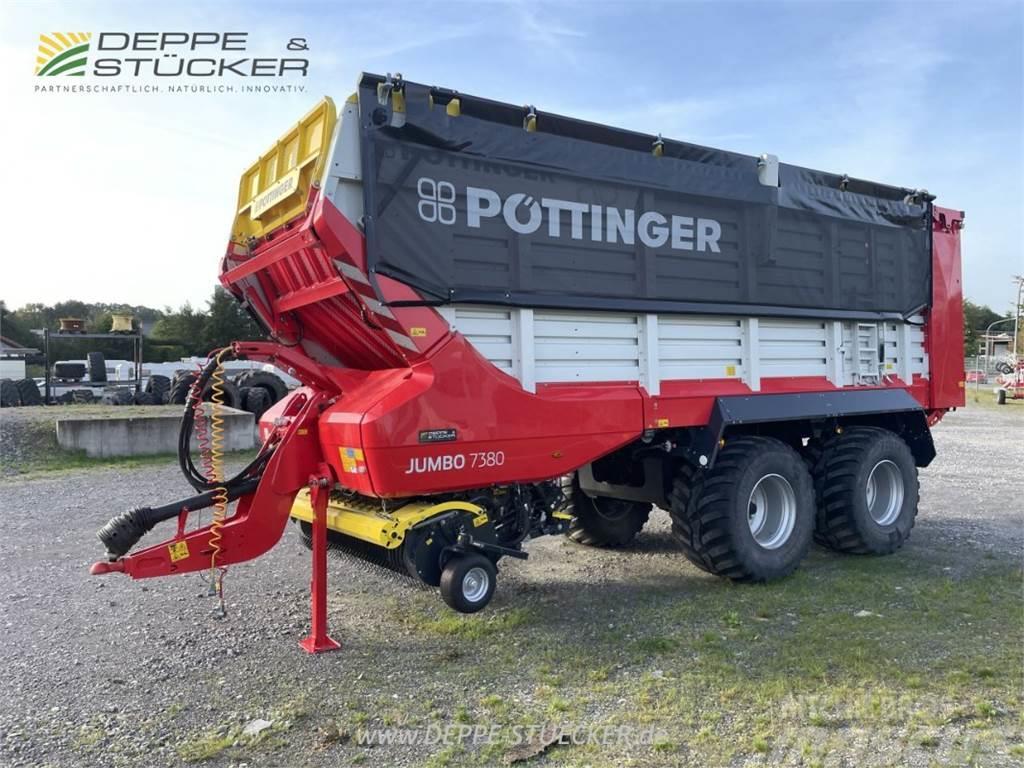 Pöttinger Jumbo 7380 Self loading trailers