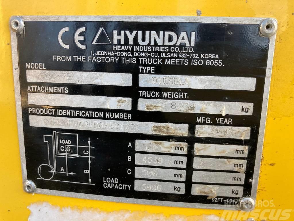 Hyundai 50 D-7 E Diesel trucks