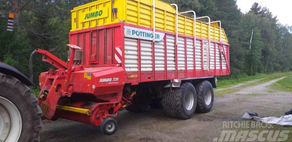 Pöttinger Jumbo 7210 Self loading trailers