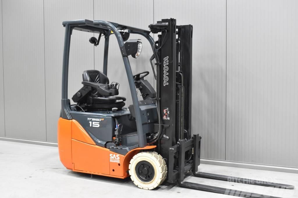Toyota 8FBE15T Electric forklift trucks