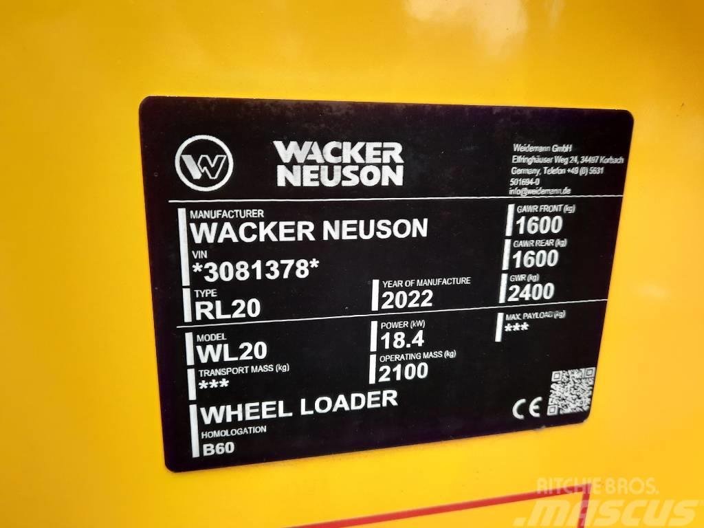 Wacker Neuson WL 20  **ESITTELYKONE** Mini loaders