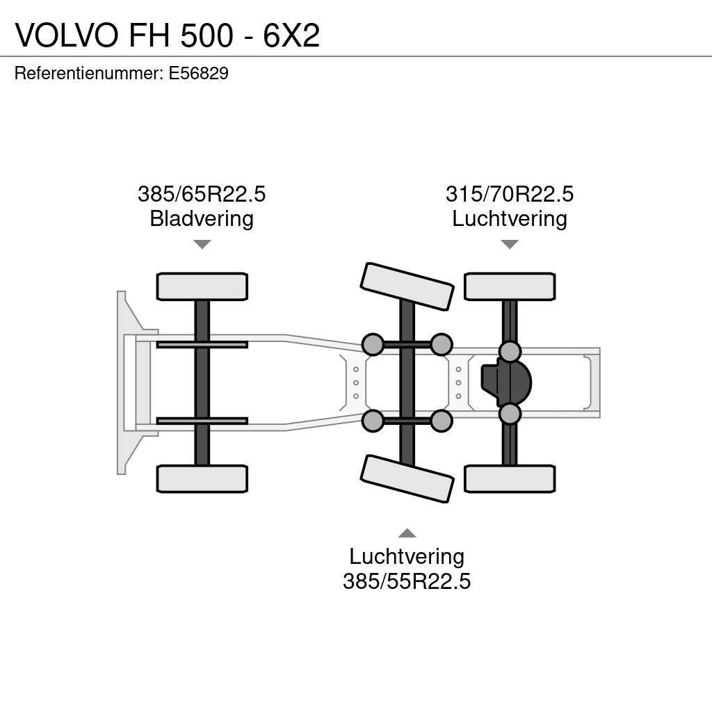 Volvo FH 500 - 6X2 Tractor Units