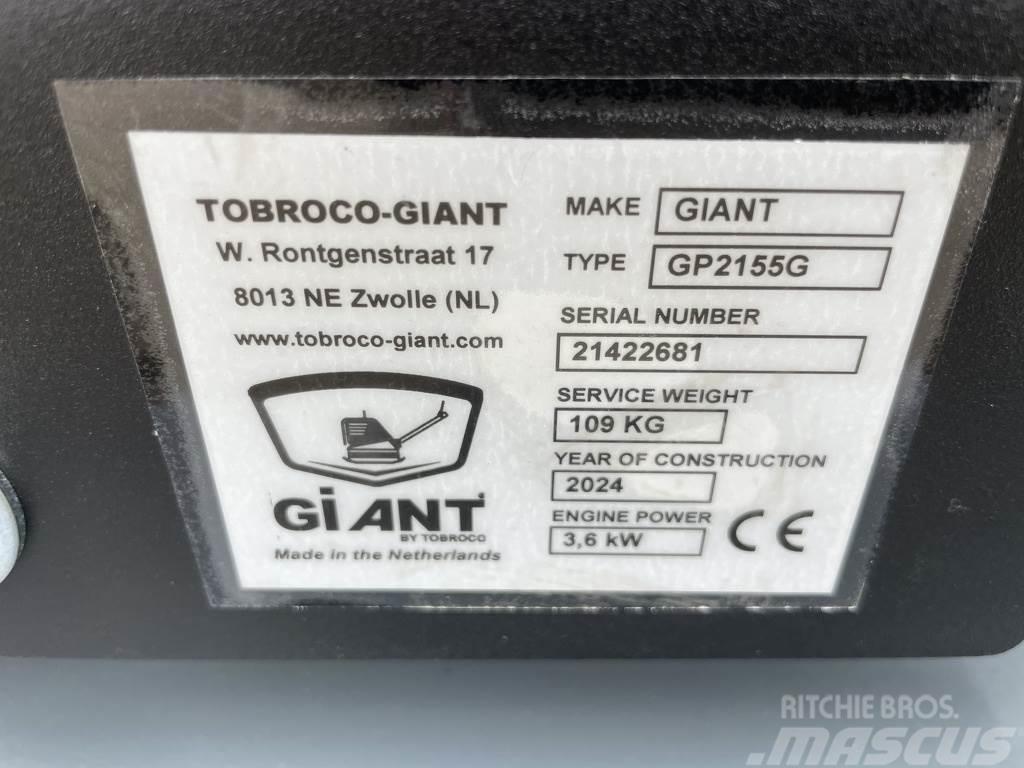 GiANT GP2155D trilplaat NIEUW Plate compactors