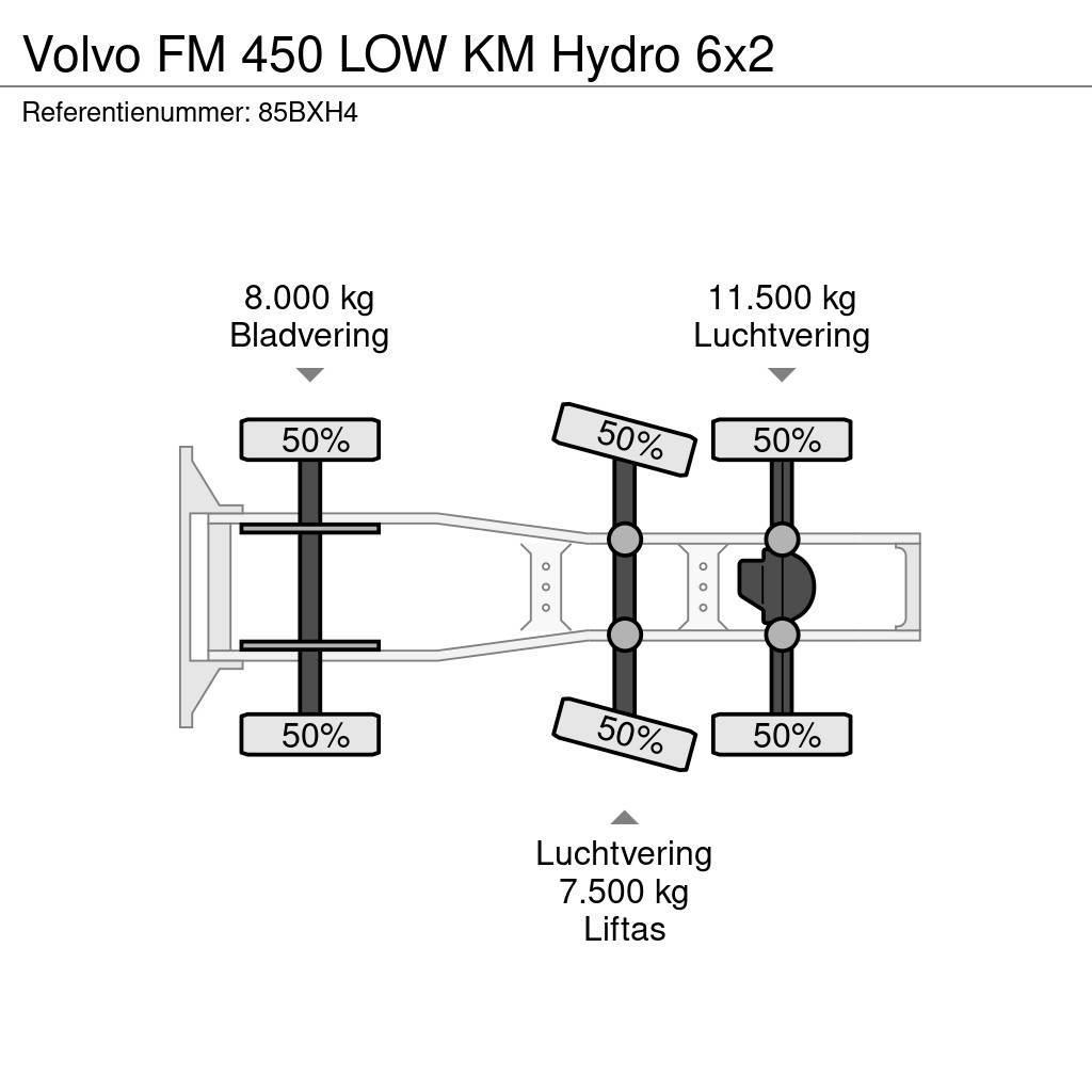 Volvo FM 450 LOW KM Hydro 6x2 Tractor Units