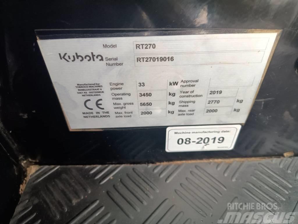 Kubota RT270 HUOLLETTU Mini loaders