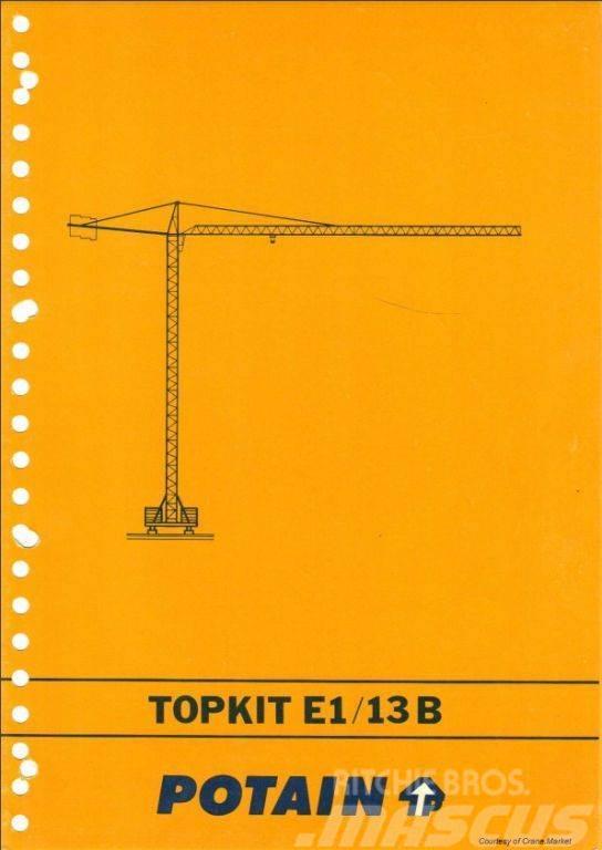 Potain TOPKIT E1/13B Other lifting machines