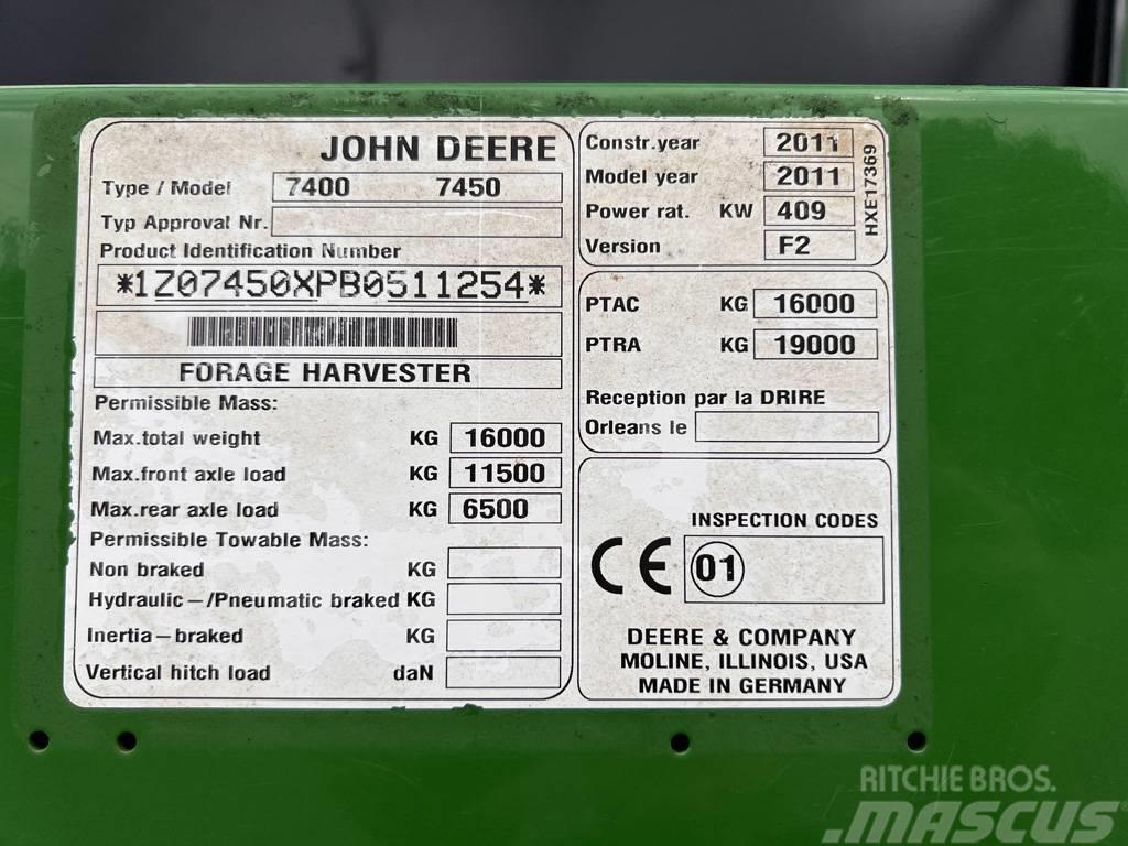 John Deere 7450 Self-propelled foragers