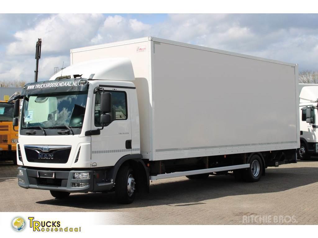 MAN TGL 12.220 + Euro 6 + Dhollandia Lift Box body trucks