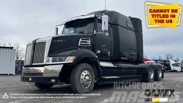 Western Star 5700XE BURNT HIGHWAY TRUCK Tractor Units