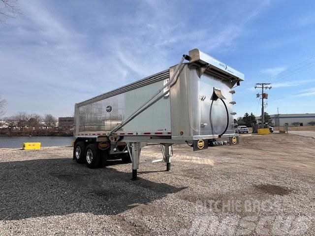 MAC TRAILER MFG 24FT ALUMINUM DUMP WITH COVER & LINER Tipper trailers