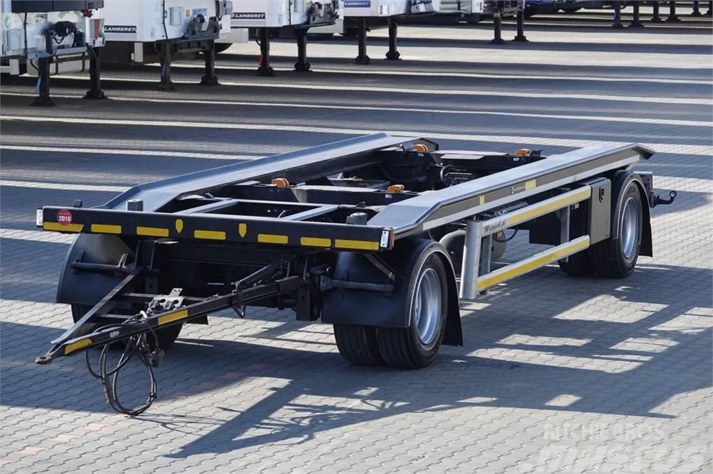 Hüffermann HAR 18.67 / SWAP CHASISS / FOR CONTAINERS / 2018 / Chassis and suspension