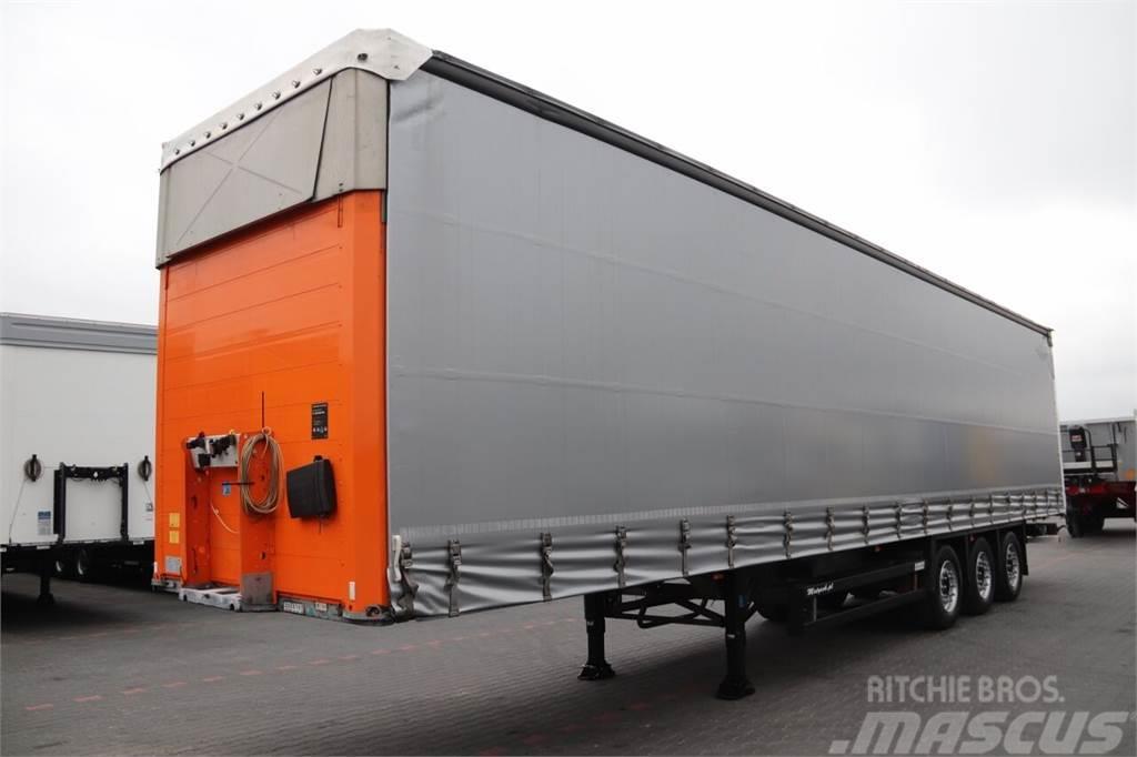 Schmitz Cargobull CURTAINSIDER / STANDARD / VARIOS / 385/55 R22,5 /  Curtainsider semi-trailers
