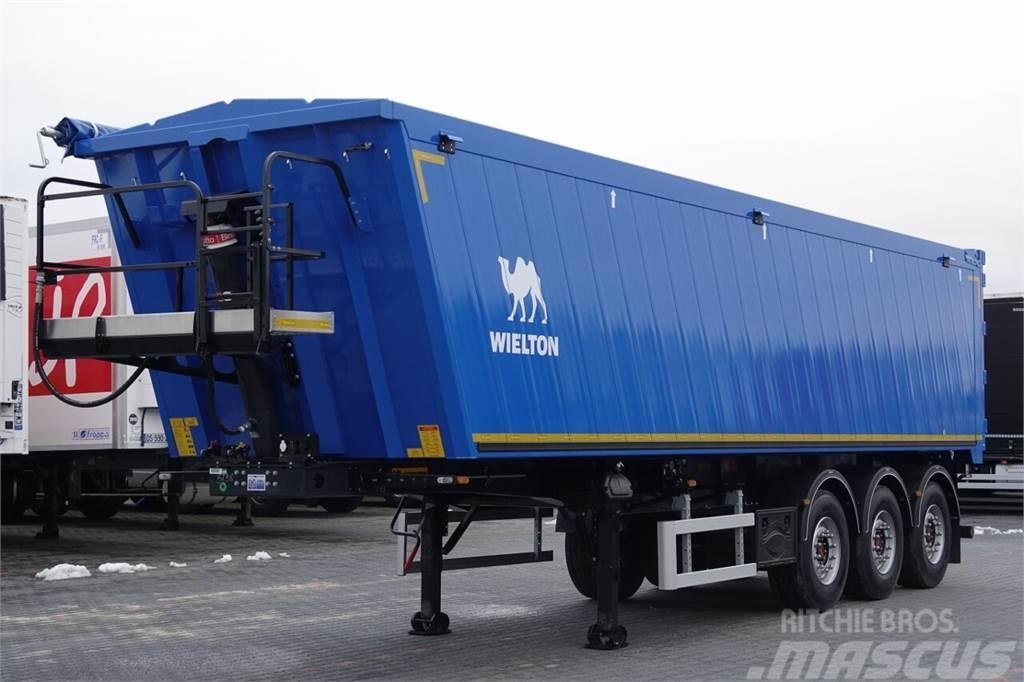Wielton NOWA 2024 R / WYWROTKA 48 M3 /  MULDA ALUMINIOWA / Tipper semi-trailers