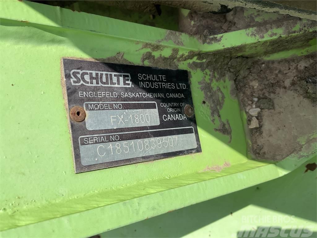 Schulte FX-1800 Bale shredders, cutters and unrollers