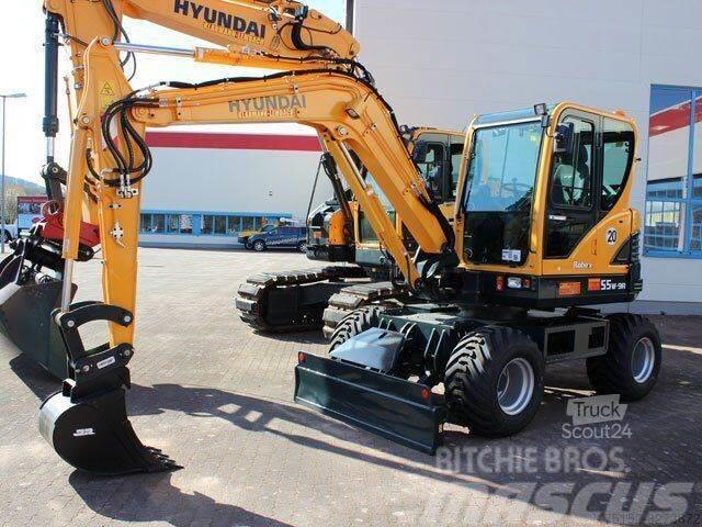 Hyundai Robex 55W-9A Wheeled excavators