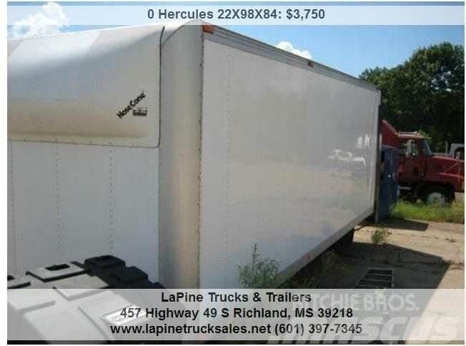 Hercules 22x98x84 Box body trailers