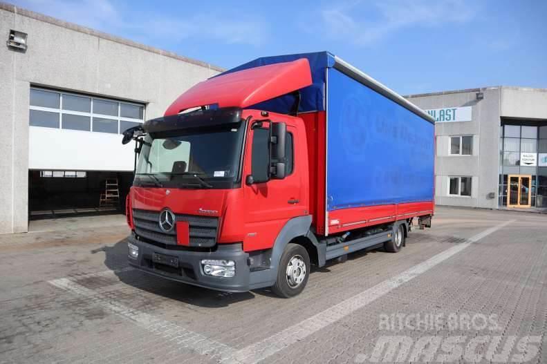 Mercedes-Benz Atego 818 EURO 6 Curtainsider trucks