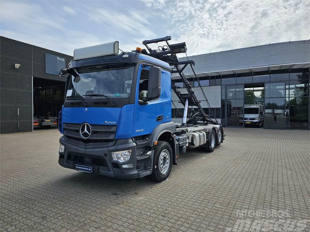Mercedes-Benz Antos 2546 6x2 Euro 6 Cable lift demountable trucks