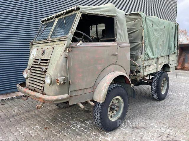 Renault R2087 *Bj1972/4x4/ex franz.Armee* Curtainsider trucks