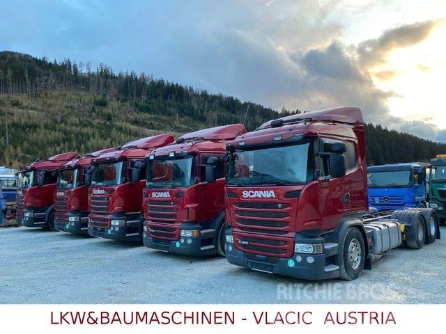 Scania R 450 Fahrgestell Chassis Cab trucks