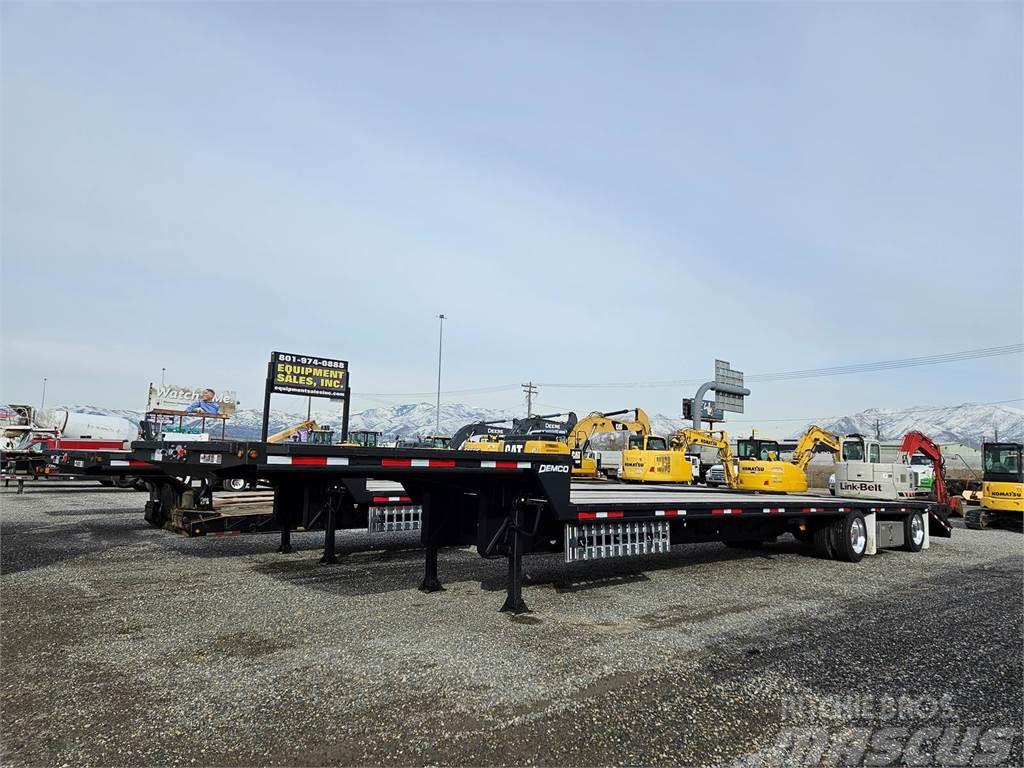 Demco 48 FT DROPDECK TRAILER W/TOOL BOX- MM08 Flatbed/Dropside semi-trailers