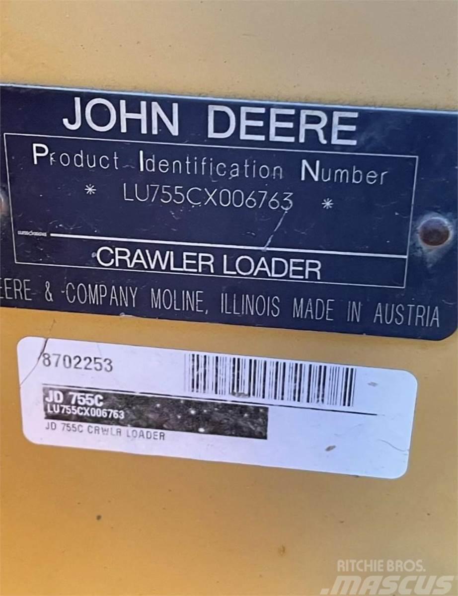 John Deere 755C Crawler loaders