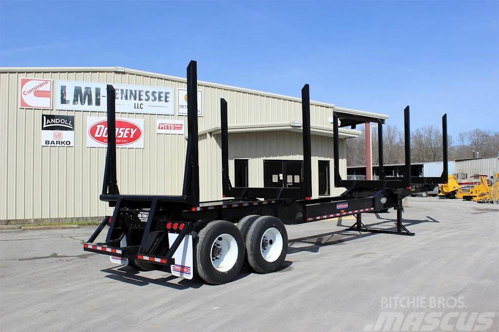 Pitts LT40-8L Hutch Susp Timber semi-trailers