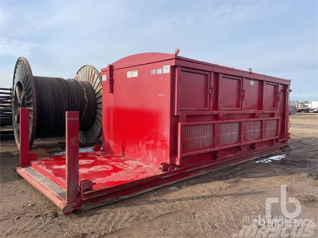  26 ft x 8 ft Skid Mounted Bin Drilling equipment accessories and spare parts